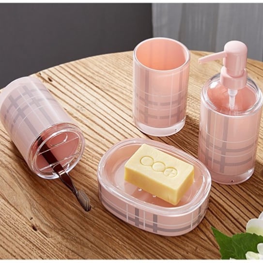 4 piece bathroom accessories set