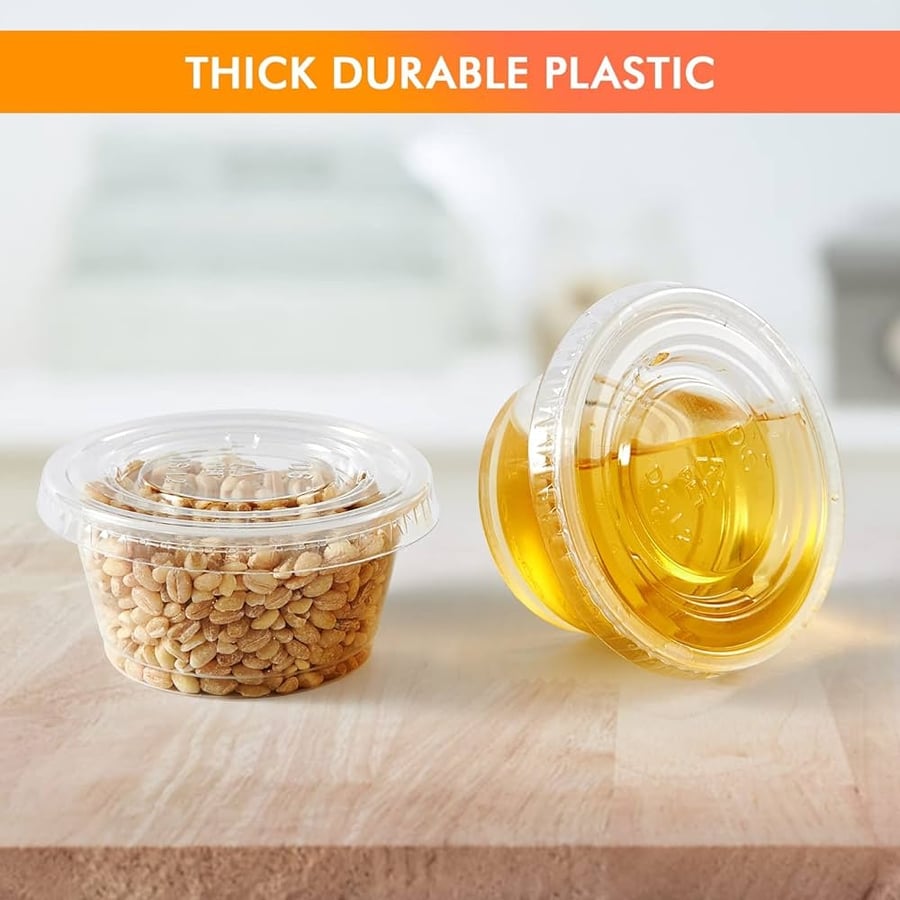 علب بلاستيك 2.5 اونصة 40 حبة BADRA B-00978