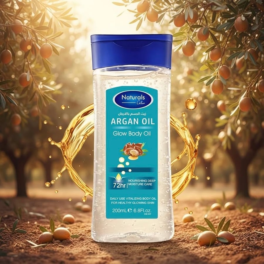 ناتشورال زيت للجسم بالارجان 200 مل Naturals