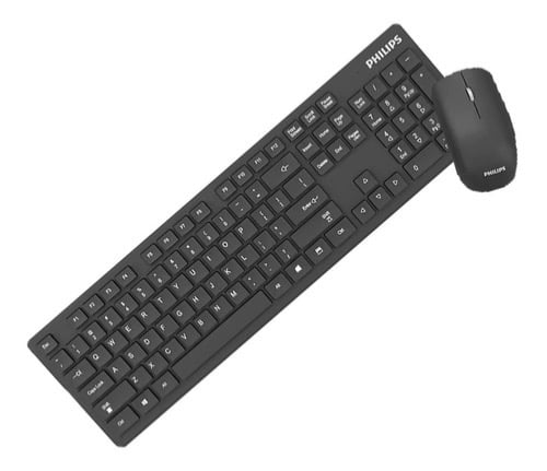 كيبورد وماوس لاسلكي PHILIPS C602