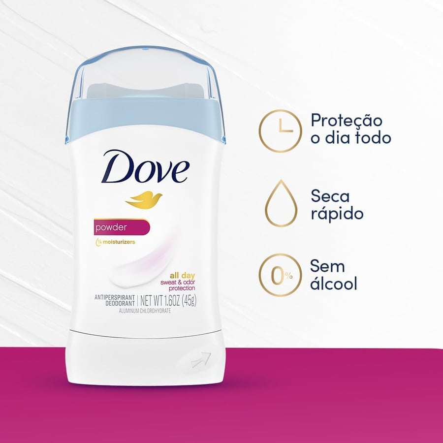 دوف مزيل عرق ستيك باودر 45 غرام Dove