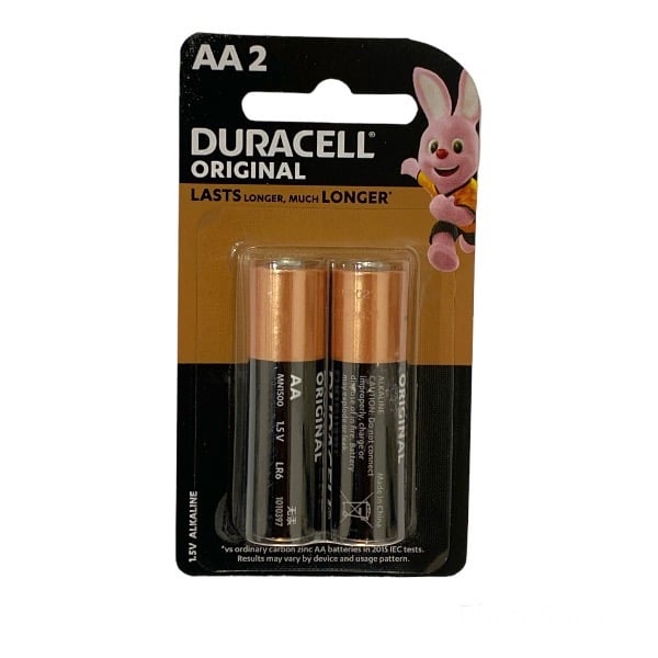 بطارية 1.5 فولت DURACELL LR6/MN1500 AA2