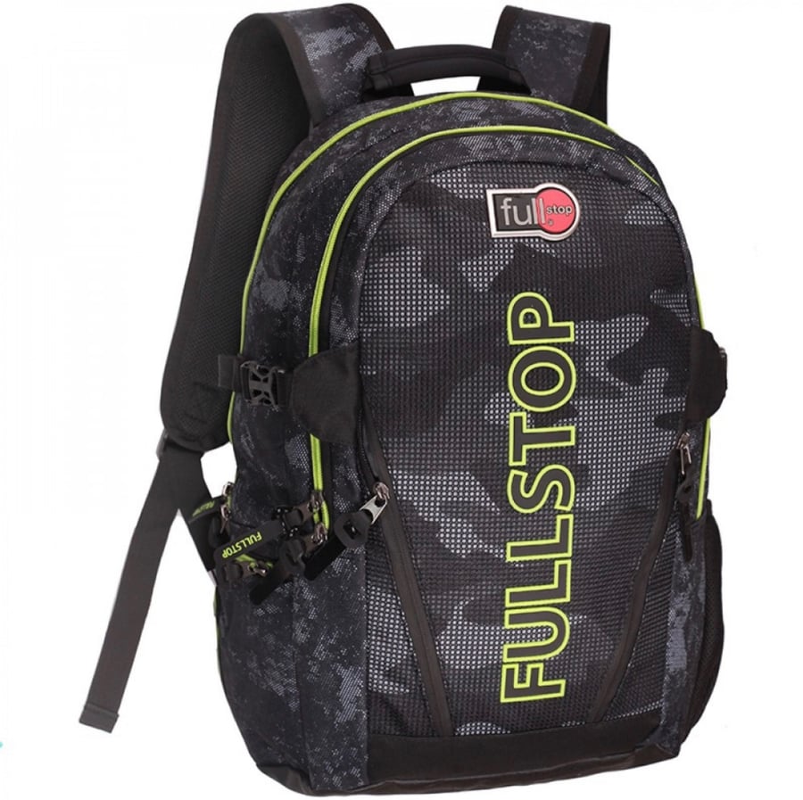 شنطة ظهر 18 انش أسود - فل ستوب Fullstop Backpack-3072 FULLSTOP