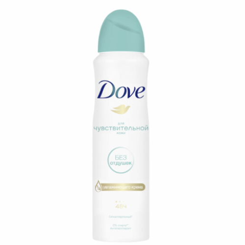 دوف مزيل عرق بخاخ للنساء للجلد الحساس بدون عطر 150 مل DOVE