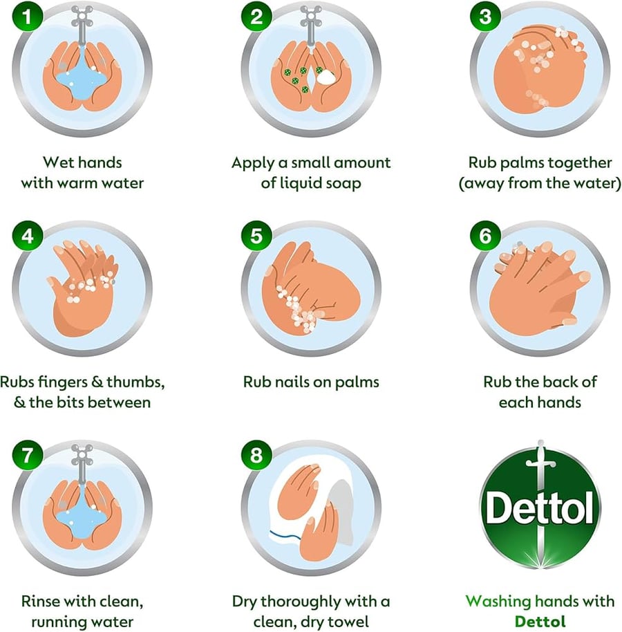 ديتول صابون العناية بالبشرة 100 غرام 12 قطعة Dettol