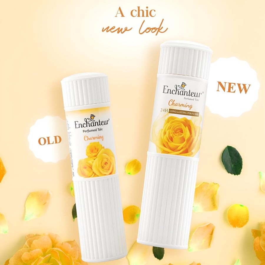 انشانتر بودرة معطرة تشارمينج 250 غرام Enchanteur