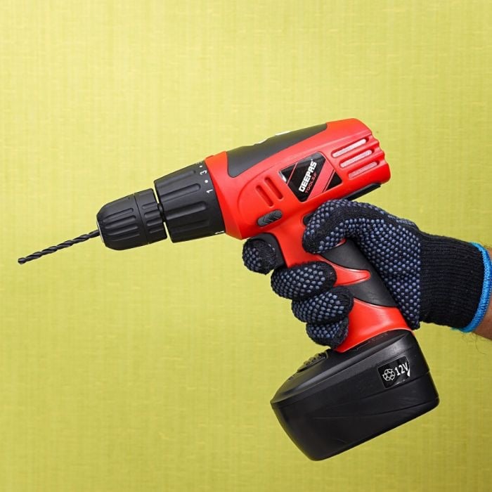 Cordless drill and screwdriver (2 in 1) 12 volts GEEPAS GCD7628