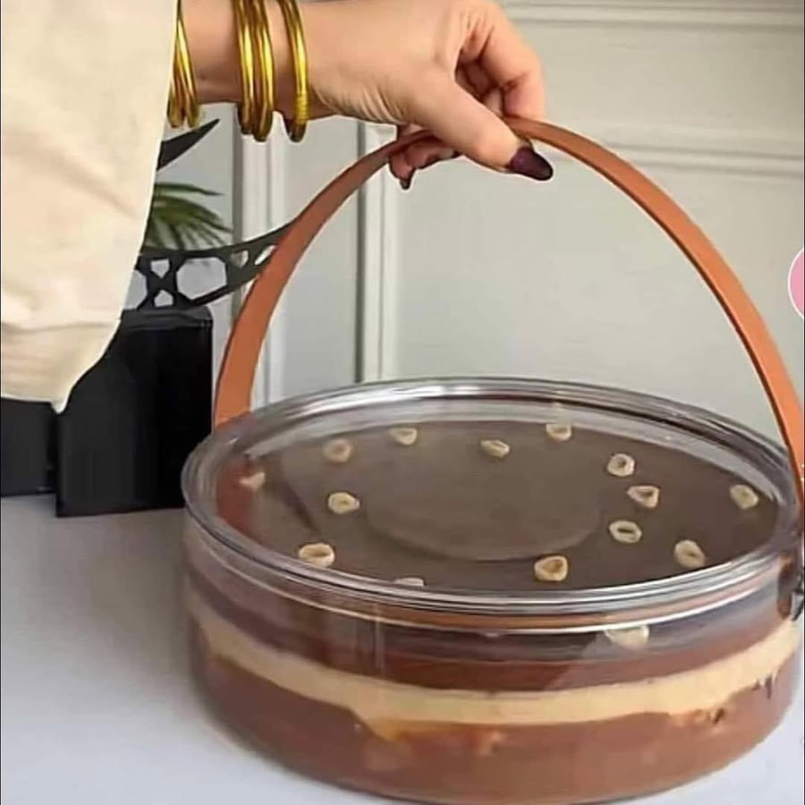 علبة تقديم اكريلك SH24029