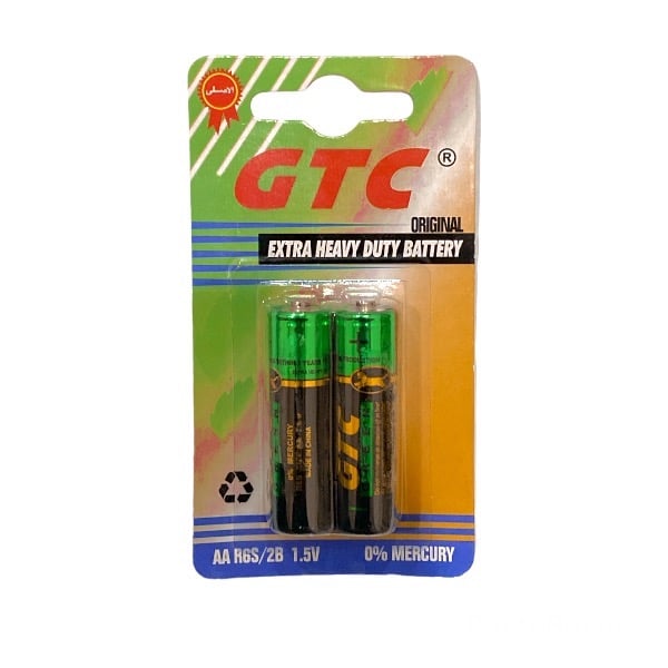 بطارية 1.5 فولت GTC R6S/2B AA