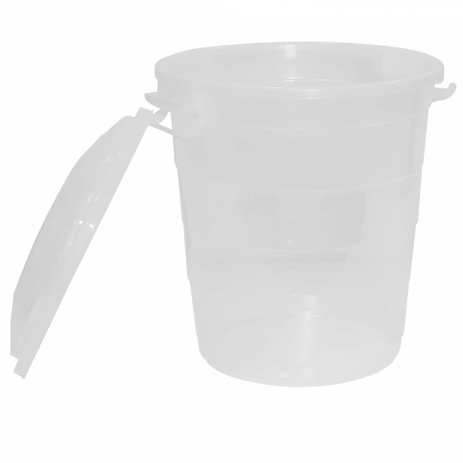 سطل شفاف مع الغطاء 25 لتر LC1304
