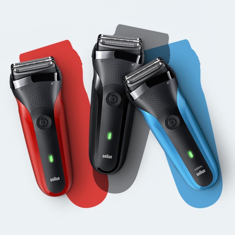 3-in-1 shaver and trimmer, BRAUN 300S