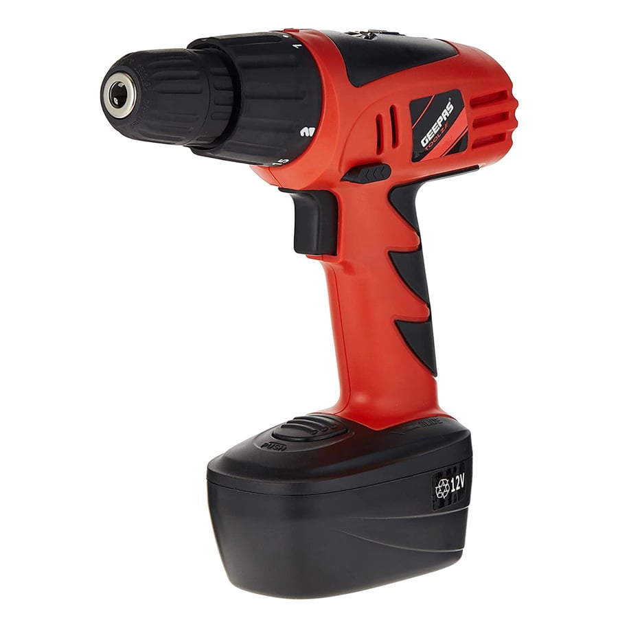 Cordless drill and screwdriver (2 in 1) 12 volts GEEPAS GCD7628