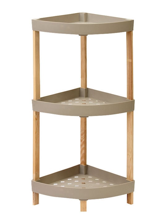 رف تنظيم زاوية 3 ارفف fix wood FIX-2002