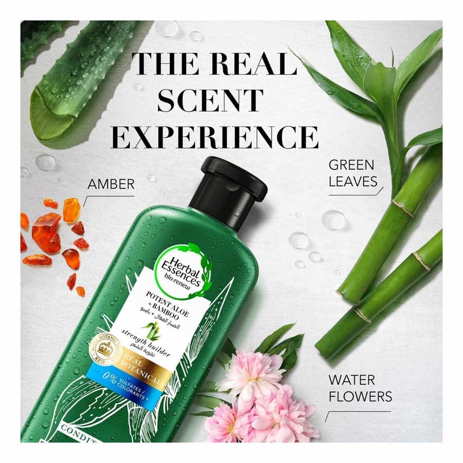 بلسم بخلاصة الصبار الفعال والبامبو 400 مل Herbal Essences