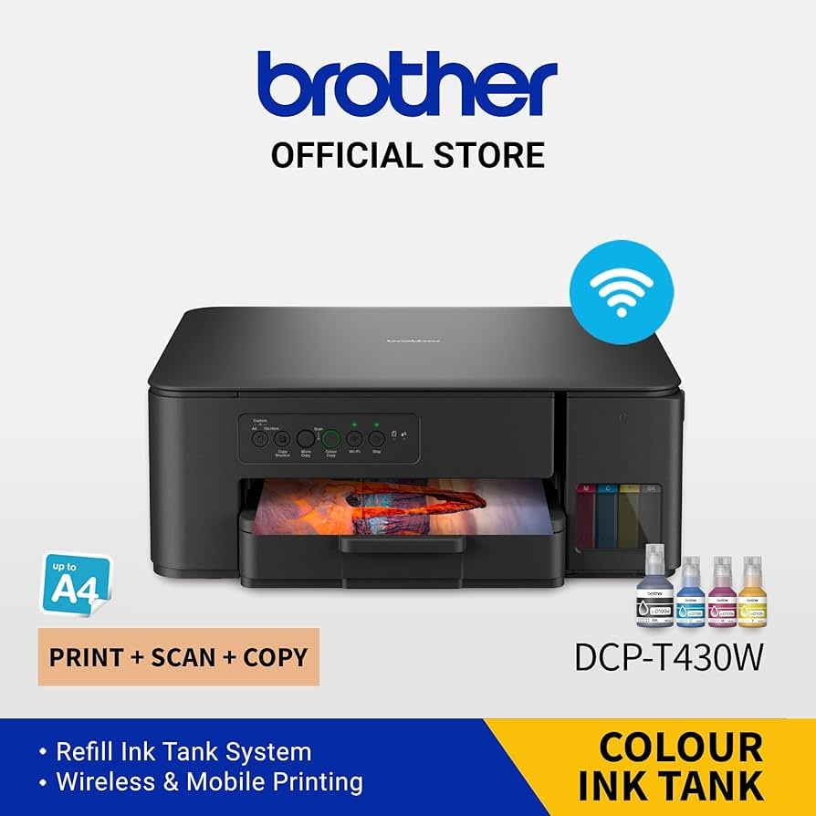 طابعة انجكت brother DCP-T430W