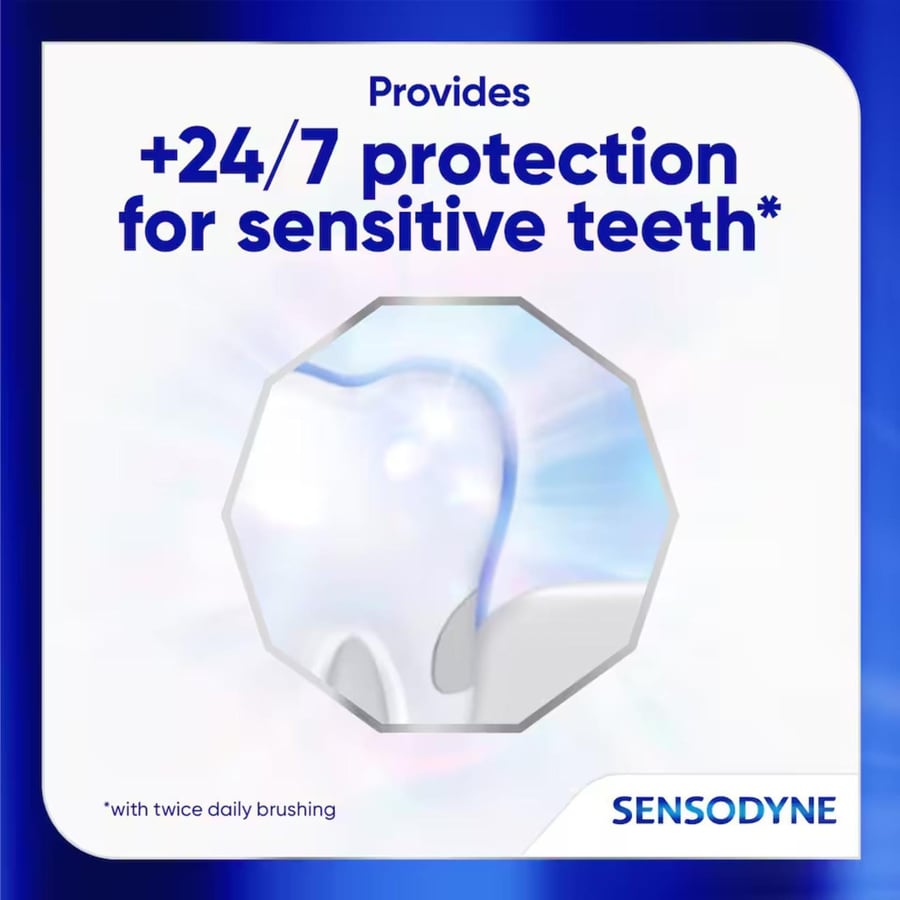 سنسوداين معجون مطور تبييض دفاع المينا 100 غرام SENSODYNE