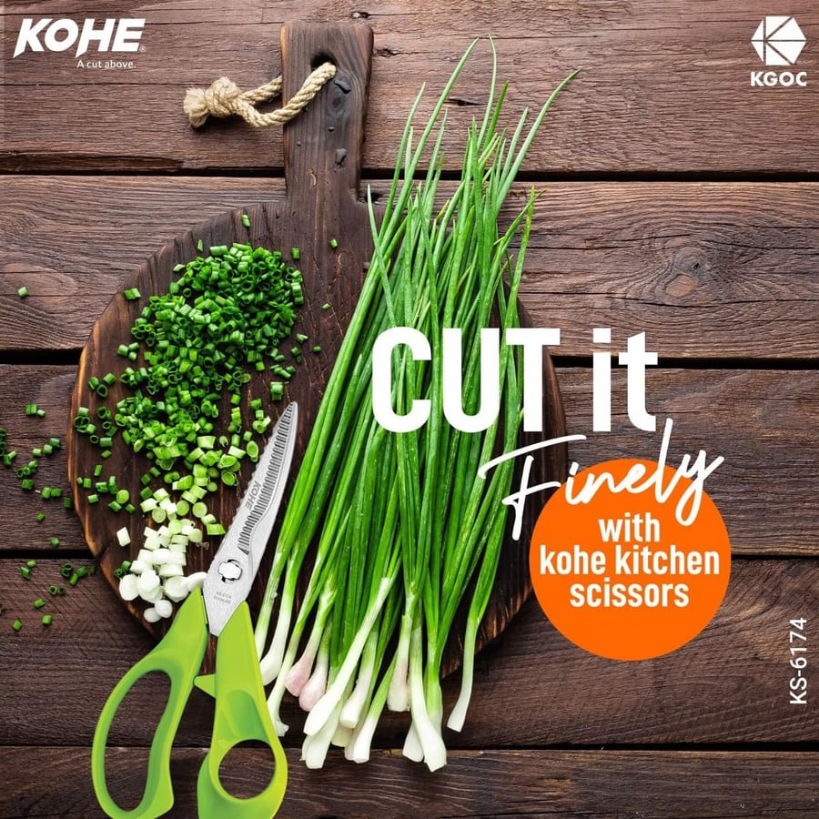 مقص مطبخ 5 في 1 ، KOHE KS-6174