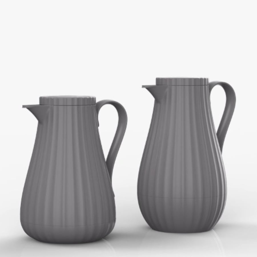 Thermos set for tea and coffee 1 liter / 0.6 liter KROOS KR-5866-04