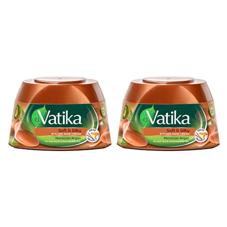 فاتيكا كريم شعر بالأرغان لنعومة و لمعان  2*140 مل Vatika
