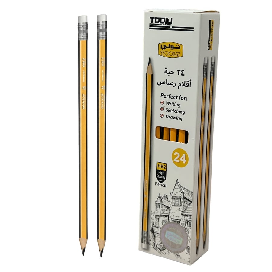 قلم رصاص 24 حبة TOOLY TL-191-T-24