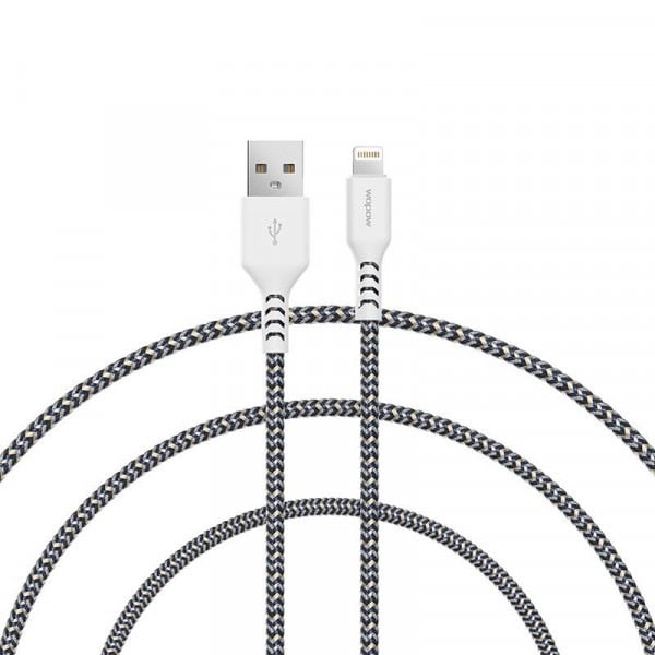 Fabric iPhone Cable 2 Meter WOPOW TB02