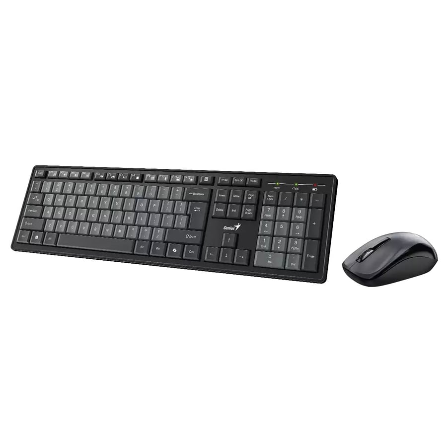 لوحة مفاتيح كيبورد وماوس لاسلكي Genius KM-8200