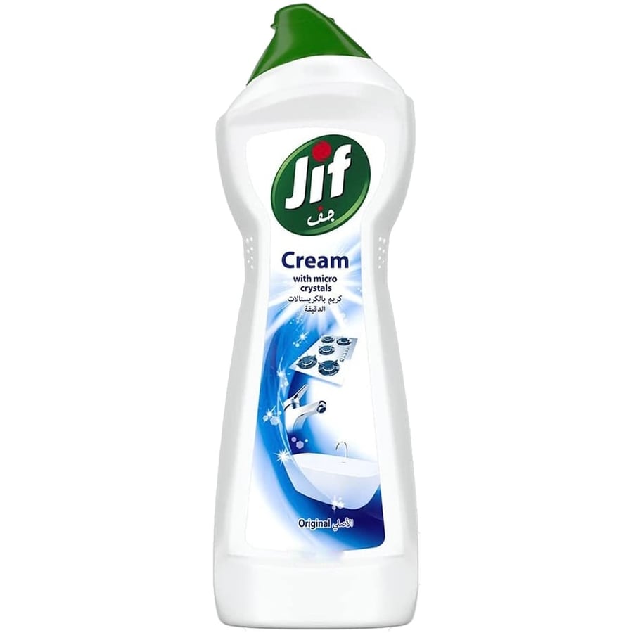 كريم بالكريستالات الدقيقة الأصلي للتنظيف 470 مل JIF