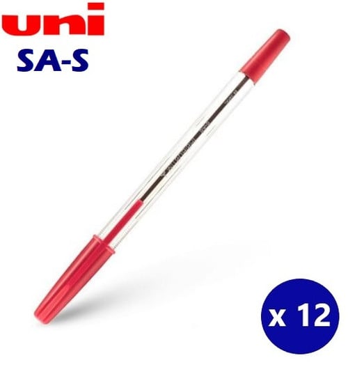 قلم جاف أحمر 0.7 ملم uni SA-S