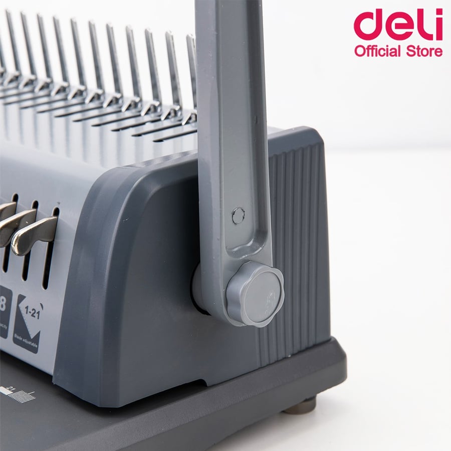 deli 3873 plastic wire bookbinding and punching machine
