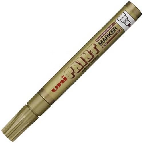 قلم ماركر بويه ذهبي 2.8mm راس دائري يوني بول (uni-ball PX-20(L