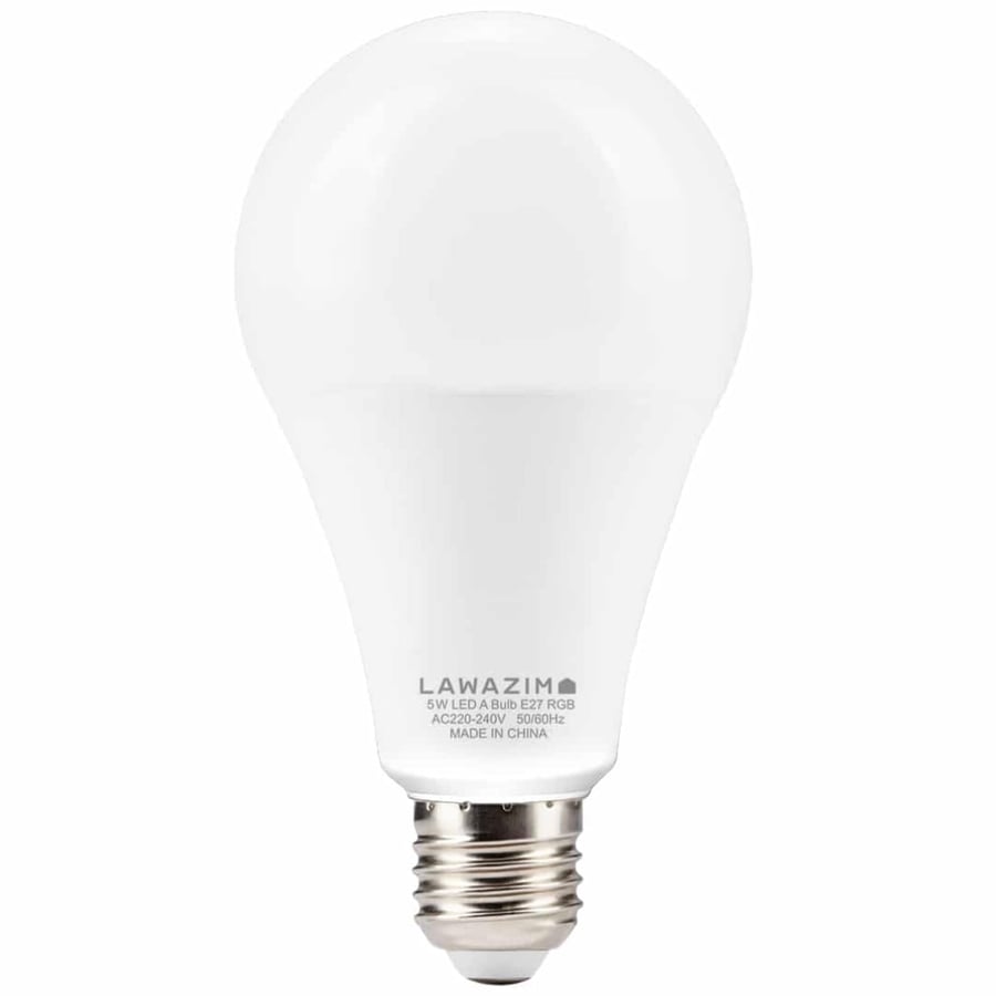 مصباح ليد متغيرة الألوان مع ريموت تحكم LAWAZIM K12565