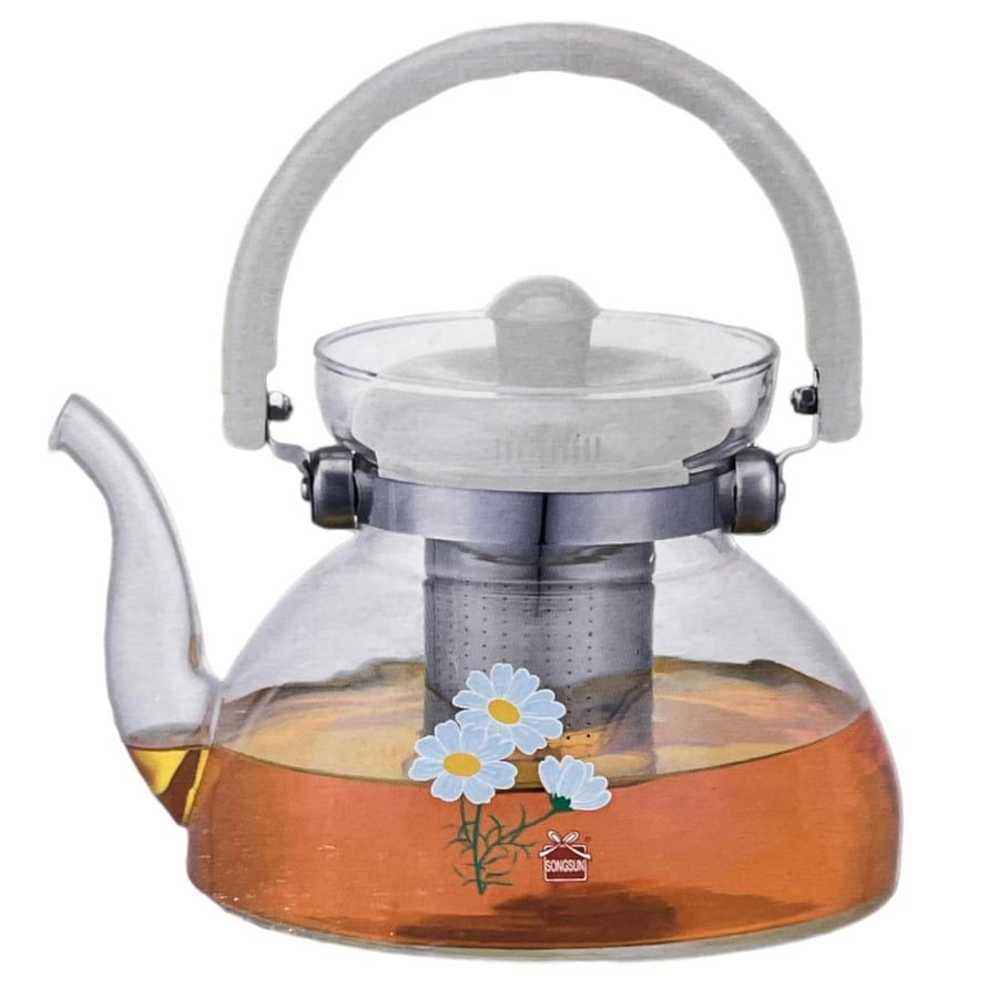 Glass teapot 900ml F8022