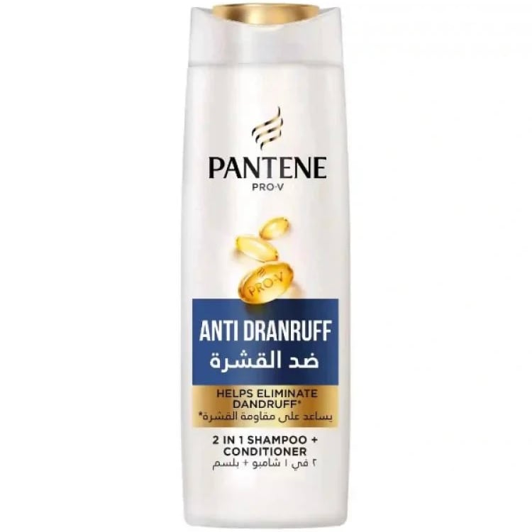 شامبو مع بلسم 2 في 1 ضد القشرة 390 مل PANTENE