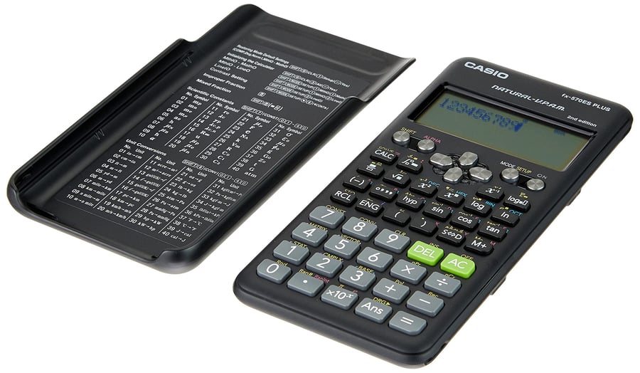 آلة حاسبة علمية 417 وظيفة CASIO fx-570ES PLUS