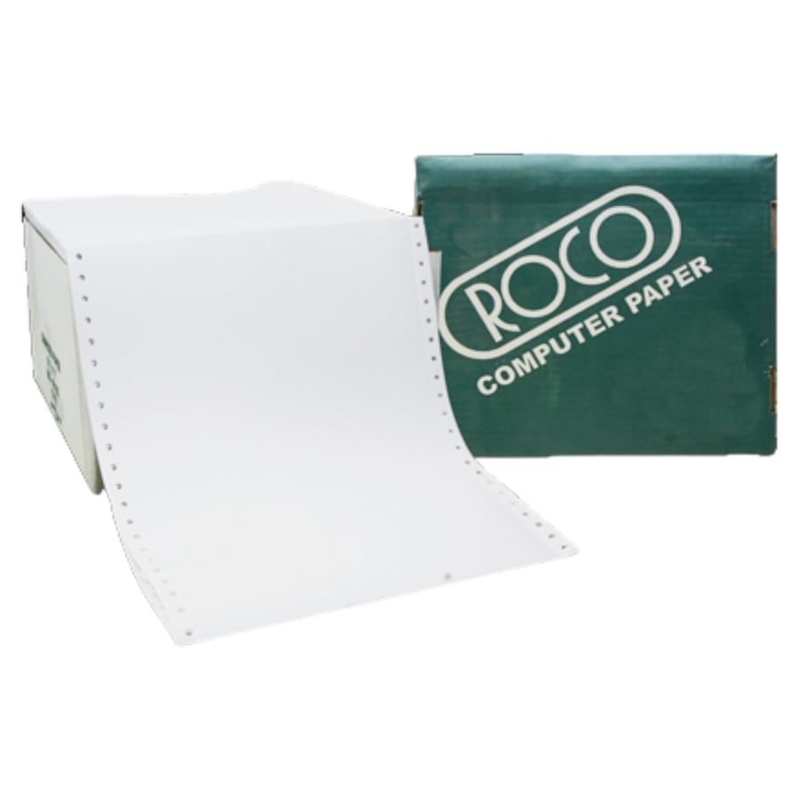 كرتون ورق كمبيوتر مخرم طبقة وحدة 2000 ورقة 60 جرام ROCO RQ-40105