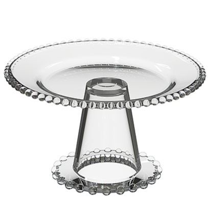 حامل الكيك الزجاجي 19 سم Mister Home MH/60157