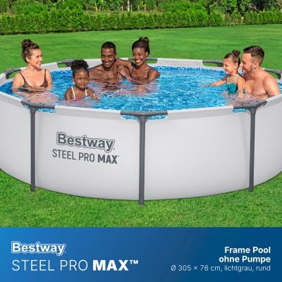 حوض استحمام أبيض دائري 56406 BESTWAY