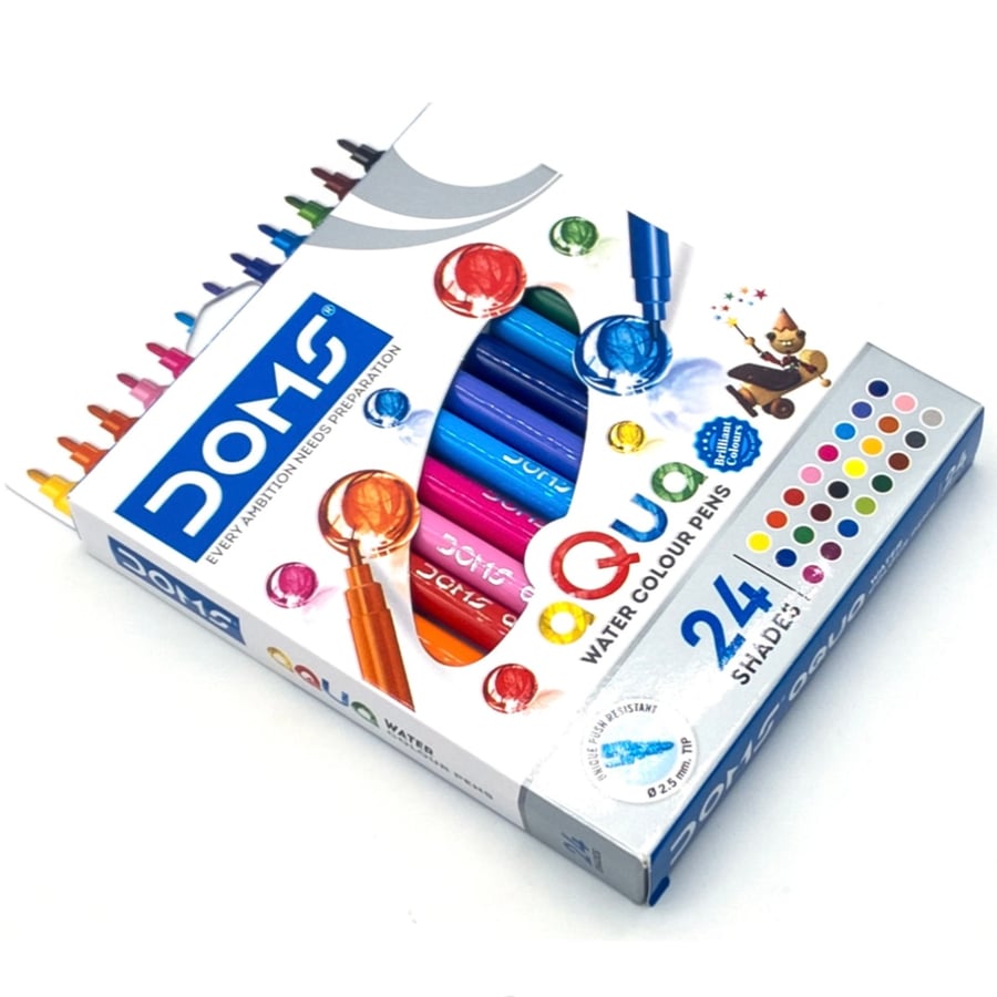 الوان مائية 24 لون DOMS 80078