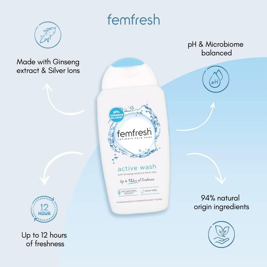 فيم فريش غسول يومي للمناطق الحميمية 250 مل femfresh