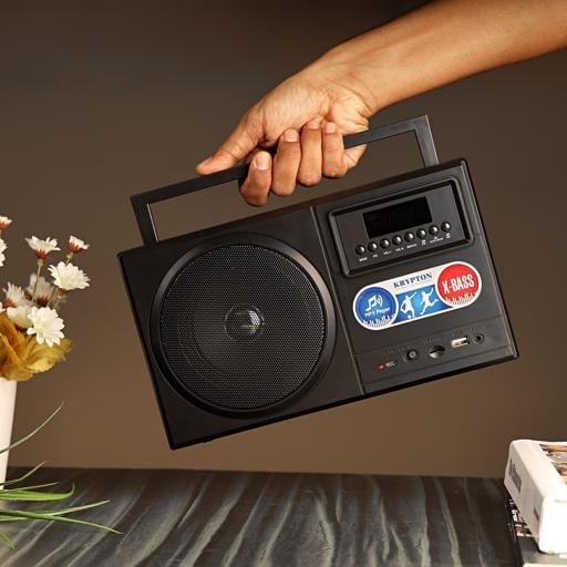 مكبر صوت و راديو ( بلوتوث + USB + AUX + ذاكرة ) KRYPTON KNR5368