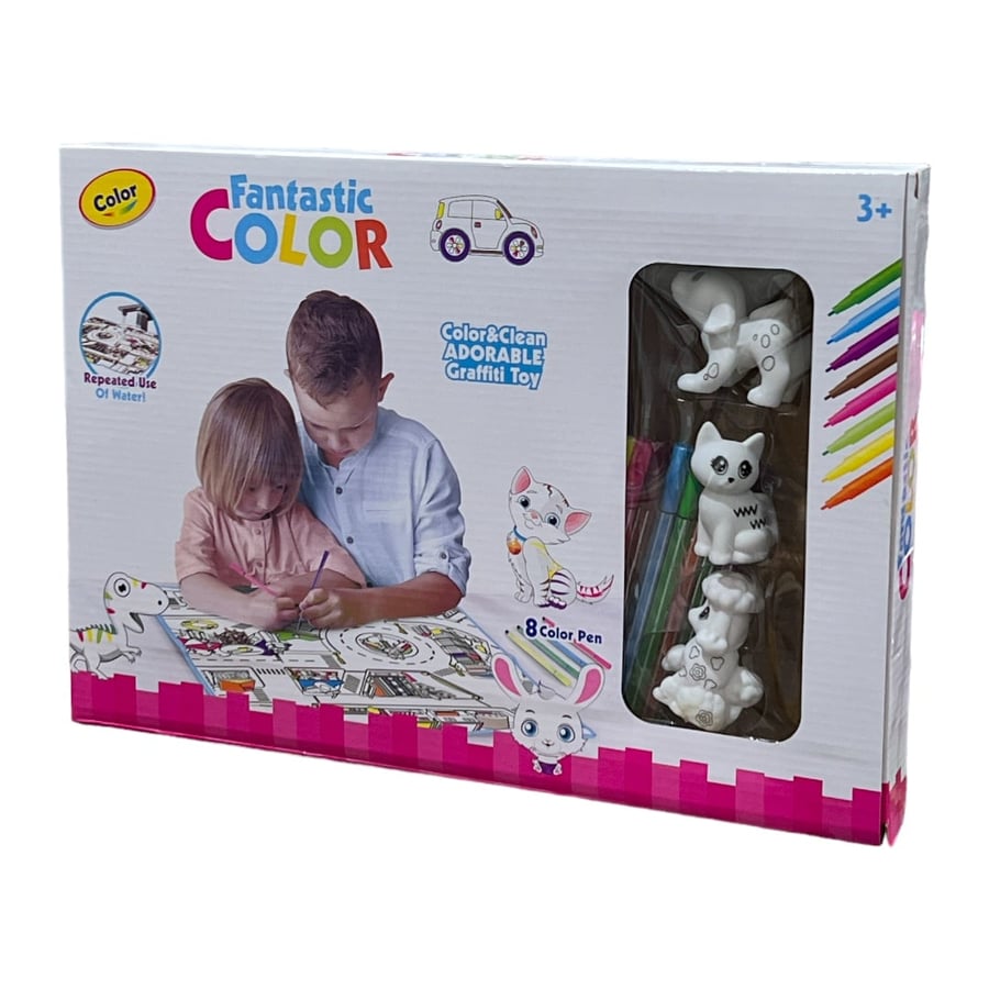 لوح كانفس مع ألوان AJ8831A-3