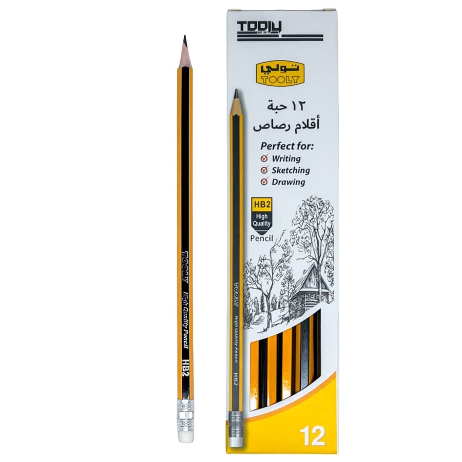 قلم رصاص 12 حبة TOOLY ES121H-1