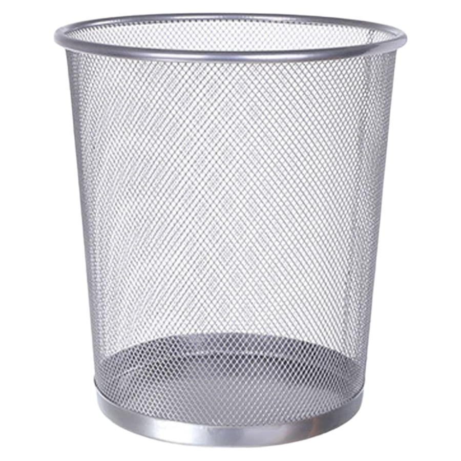 Silver Mesh Trash Can LM1441-178