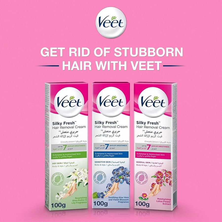 فيت كريم إزالة الشعر للبشرة العادية 100 مل Veet