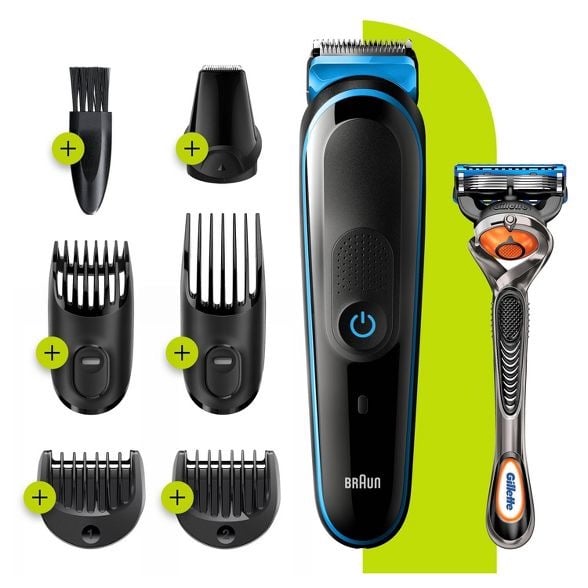 7-in-1 Face and Body Shaver Black/Blue BRAUN MGK5245