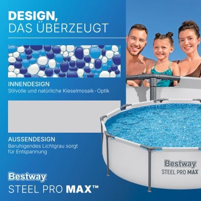 حوض استحمام أبيض دائري 56406 BESTWAY