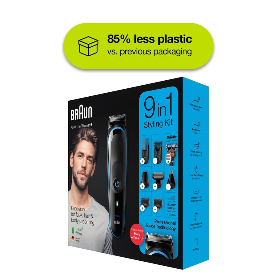 ماكينة حلاقة 9 في 1 ، 7 ملحقات BRAUN MGK5280