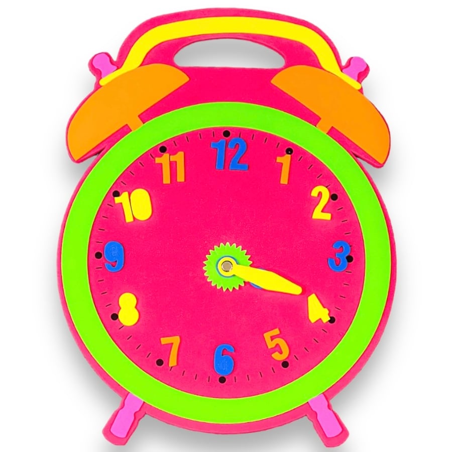 ساعة تعليمية اسفنج للاطفال  BOOKEY BQ-8221