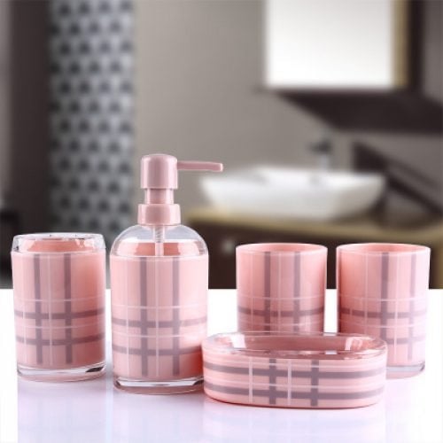 4 piece bathroom accessories set