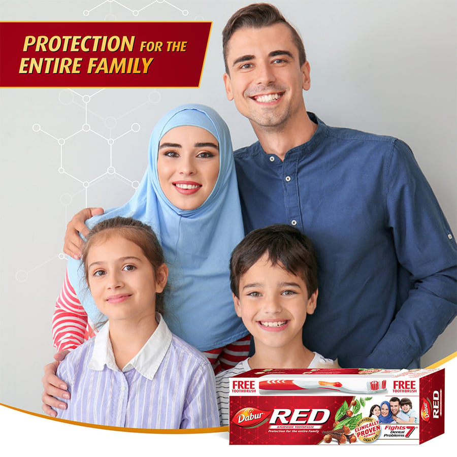 دابر معجون أسنان الأحمر 150 مل Dabur